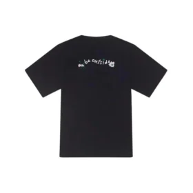 Maglietta Summer Verbiage Taglie asiatiche “Nero”