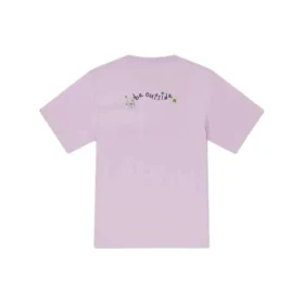 Maglietta Summer Verbiage Taglie asiatiche “Viola”