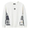 Maglione Casual Crew Taglie asiatiche “Bianco Nero”
