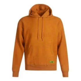 Maglione con cappuccio Camicie sportive Uomo Arancione