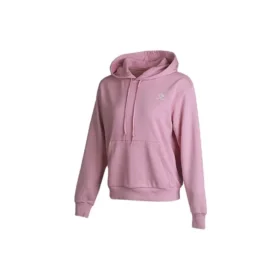 Maglione con cappuccio Letter Basical Rosa