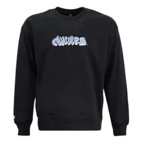 Maglione con logo in stile graffiti Taglie asiatiche “Nero”