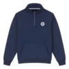 Maglione con zip a un quarto Chuck Taylor All Star Retro Taglie asiatiche “Navy”
