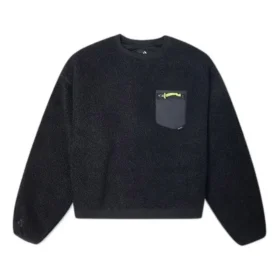 Maglione corto e ampio Taglie asiatiche “Nero”