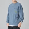 Maglione senza maniche Carpenter Crew Taglie asiatiche “Lakeside Blue”