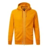 Maglione sportivo casual con cappuccio e zip integrale Unisex Arancione