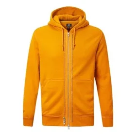 Maglione sportivo casual con cappuccio e zip integrale Unisex Arancione Maglione sportivo casual con cappuccio e zip integrale Unisex Arancione