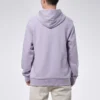 Maglione sportivo casual da uomo Converse Athleisure con cappuccio, in maglia, viola chiaro