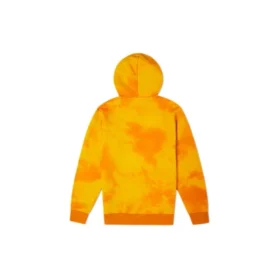 Maglione sportivo casual da uomo Converse Tie Dye Gradient giallo