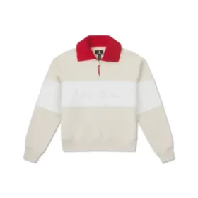 Maglione YOTD Half-Zip Crew taglie asiatiche “Beige”