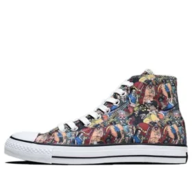 One Piece x Converse Chuck Taylor All Star 100 PT HI Scarpe in tela Multicolore