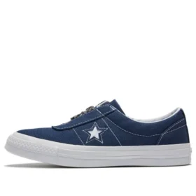 One Star blu navy con cerniera