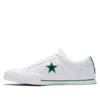 One Star in pelle di bue Bianco/Verde Stile originale