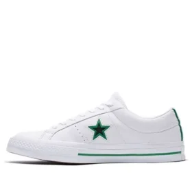 One Star in pelle di bue Bianco/Verde Stile originale