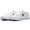 One Star in pelle di bue Bianco/Verde Stile originale