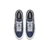 One Star in pelle traforata, modello basso, blu navy