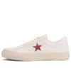 One Star J EB LEATHER “White Crimson Red”
