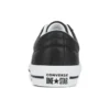 One Star Low Top in pelle “Black White”