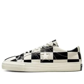 One Star Low “Warped Board – Bianco Nero”