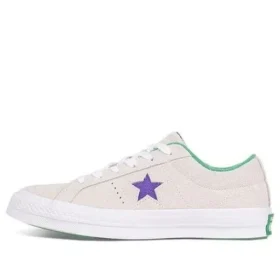 One Star Ox Grand Slam Suede da uomo “White/Court Purple/Green