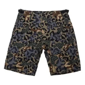 Pantaloncini chino con stampa mimetica Taglie asiatiche “Grigio verde”