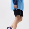 Pantaloncini Chucks Retro Collegiate Taglie asiatiche “Nero”