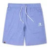 Pantaloncini con coulisse ricamati Taglie asiatiche “Washed Indigo”