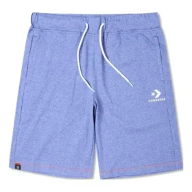 Pantaloncini con coulisse ricamati Taglie asiatiche “Washed Indigo”