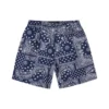Pantaloncini con motivo Paisley Taglie asiatiche “Navy”