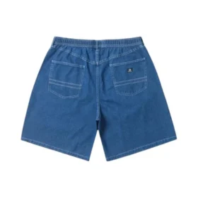 Pantaloncini in denim larghi da 9″ Taglie asiatiche “Lt Stone Wash”