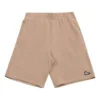 Pantaloncini in French Terry con patch Go-To Sneaker Taglie asiatiche “Beige”