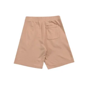 Pantaloncini in French Terry con patch Go-To Sneaker Taglie asiatiche “Beige”