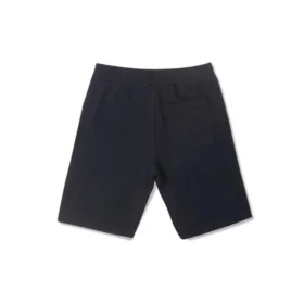 Pantaloncini in pile Go-To con motivo a stella ricamato, vestibilità standard, taglie asiatiche “Nero”
