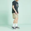 Pantaloncini in tessuto Taglie asiatiche “Khaki”