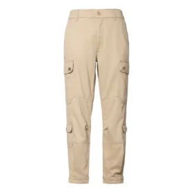 Pantaloni cargo in tessuto taglie asiatiche “Beige”