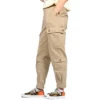 Pantaloni cargo in tessuto taglie asiatiche “Beige”