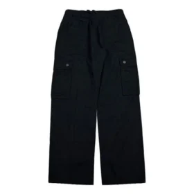 Pantaloni cargo in tessuto Taglie asiatiche “Nero”