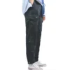 Pantaloni cargo in tessuto taglie asiatiche “Nero”