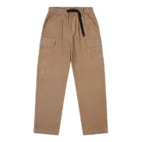 Pantaloni cargo in velluto a coste Taglie asiatiche “Nomad Khaki”