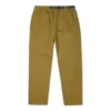 Pantaloni casual affusolati a gamba dritta in tessuto Taglie asiatiche “Dark Moss Green”