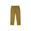 Pantaloni casual affusolati a gamba dritta in tessuto Taglie asiatiche “Dark Moss Green”
