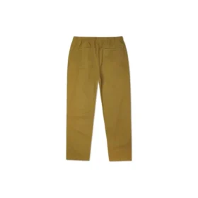 Pantaloni casual affusolati a gamba dritta in tessuto Taglie asiatiche “Dark Moss Green”