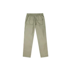 Pantaloni casual da uomo Converse a gamba dritta in tessuto tinta unita, grigio chiaro e verde