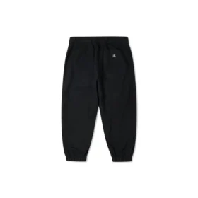 Pantaloni casual da uomo Converse in tessuto a tinta unita con lacci, modello “Bundle Feet”, colore nero