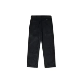 Pantaloni chino in velluto a coste a doppia piega Taglie asiatiche “Nero”