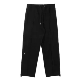 Pantaloni con inserti in maglia rialzati Taglie asiatiche “Nero”