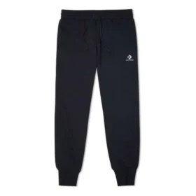 Pantaloni con motivo a stella e chevron ricamati Taglie asiatiche “Black”