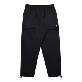 Pantaloni con tasche in nylon Taglie asiatiche “Nero”