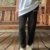 Pantaloni della tuta con logo Taglie asiatiche “Black”