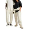 Pantaloni della tuta Gold Standard Loose-Fit Taglie asiatiche “Beige”